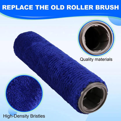 Vacuum Cleaner Cleaning Soft Velvet Roller Brush For Dyson V12(Blue) by bashfashion