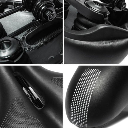 Mountain Bike Shock-absorbing Spring Seat Saddle(Black) by bashfashion