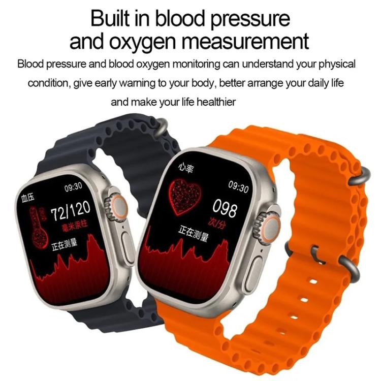 C39 Ultra 2.09 inch TFT Screen BT Outdoor Sports Smart Watch(Glod Orange) by bashfashion