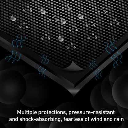 WILD MAN E5S Mountain Bicycle Front Bag EVA Hard Shell Bag(Black) by WILD MAN