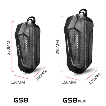 WILD MAN ES8 Electric Scooter EVA Hard Shell Handlebar Bag(Black) by WILD MAN
