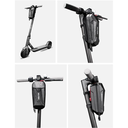 WILD MAN ES8 Electric Scooter EVA Hard Shell Handlebar Bag(Black) by WILD MAN
