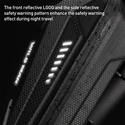 WILD MAN ES8 PLUS Electric Scooter EVA Hard Shell Handlebar Bag(Black) by WILD MAN