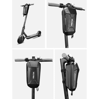 WILD MAN ES8 PLUS Electric Scooter EVA Hard Shell Handlebar Bag(Black) by WILD MAN