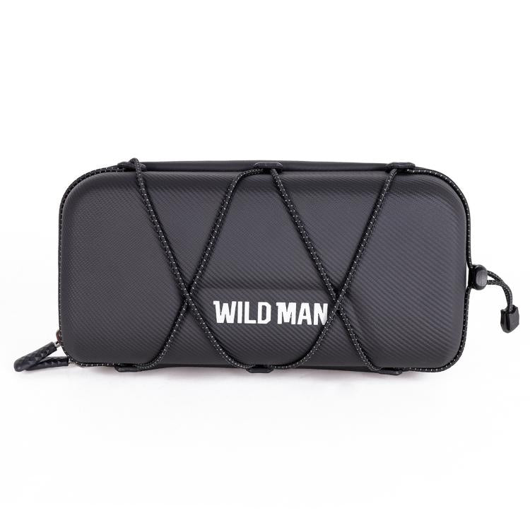 WILD MAN GD8 Mountain Bicycle EVA Hard Shell Handlebar Bag(Black) by WILD MAN