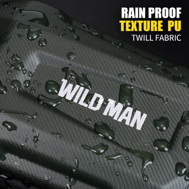 WILD MAN GD700 Mountain Bicycle EVA Hard Shell Bag Bike Seat Bag(Black) by WILD MAN