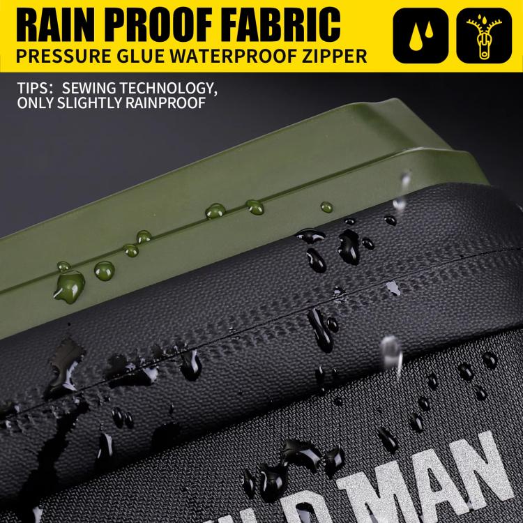 WILD MAN GX200 Mountain Bicycle EVA Hard Shell Bag Bike Front Fixing bracket(khaki) by WILD MAN