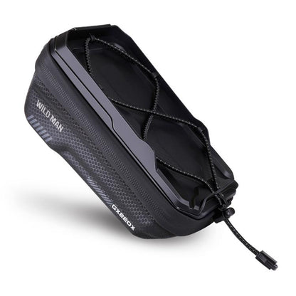 WILD MAN GX220X Mountain Bicycle EVA Hard Shell Bag Bike Front Quick Release Bracket(Black) by WILD MAN