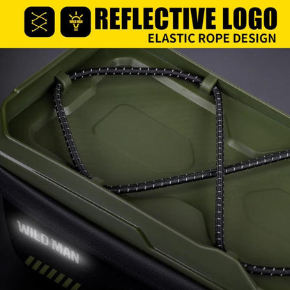 WILD MAN GX220X Mountain Bicycle EVA Hard Shell Bag Bike Front Quick Release Bracket(Army Green) by WILD MAN