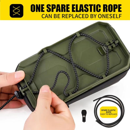 WILD MAN GX220X Mountain Bicycle EVA Hard Shell Bag Bike Front Quick Release Bracket(Grey) by WILD MAN