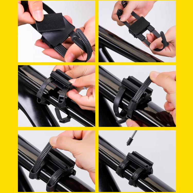 WILD MAN GX220X Mountain Bicycle EVA Hard Shell Bag Bike Front Quick Release Bracket(Grey) by WILD MAN