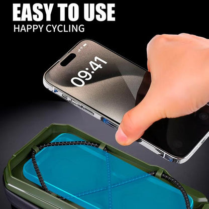 WILD MAN GX220X Mountain Bicycle EVA Hard Shell Bag Bike Front Quick Release Bracket(Army Green) by WILD MAN