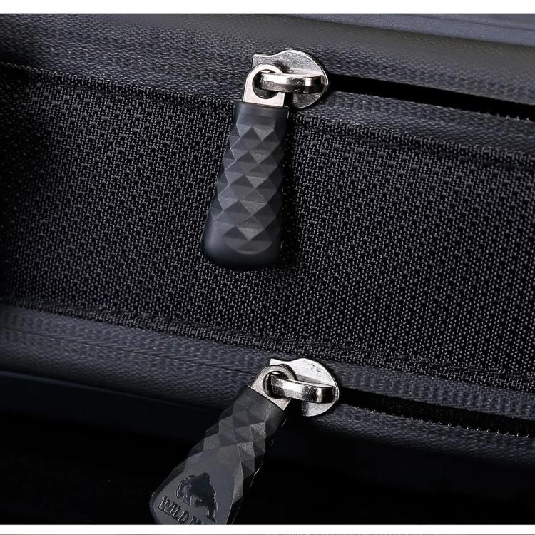 WILD MAN M40 Mountain Bicycle Front Beam Triangle Bag TPU Carbon Fiber Hard Shell Bag Cycling Equipment(Black) by WILD MAN