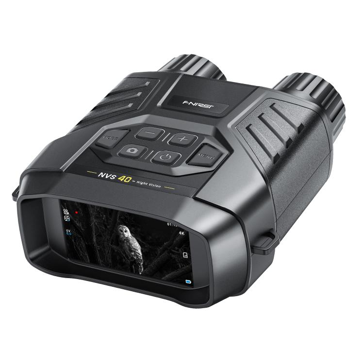 FNIRSI NVS-40 Small Portable Outdoor 4K Full Color HD Infrared Binocular Night Vision Device(Black) by FNIRSI