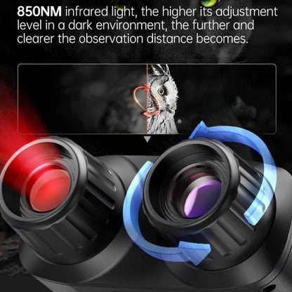 FNIRSI NVS-40 Small Portable Outdoor 4K Full Color HD Infrared Binocular Night Vision Device(Black) by FNIRSI