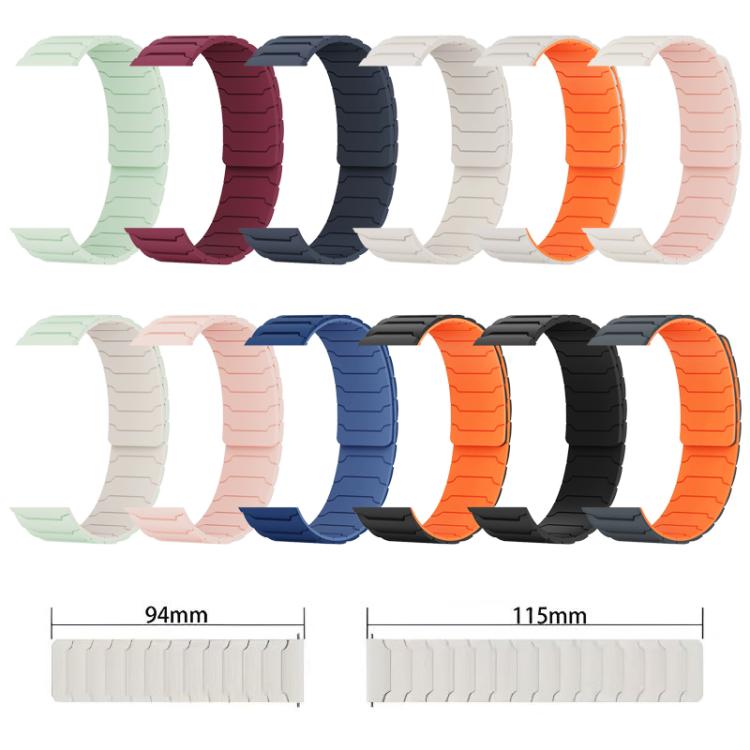 For Samsung Galaxy Watch Ultra / Ultra 2025 xDfind Magnetic Silicone Watch Band(Starlight) by xDfind