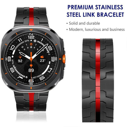 For Samsung Galaxy Watch8 / 8 Classic xDfind Butterfly Buckle Stainless Steel Watch Band(Silver) by xDfind