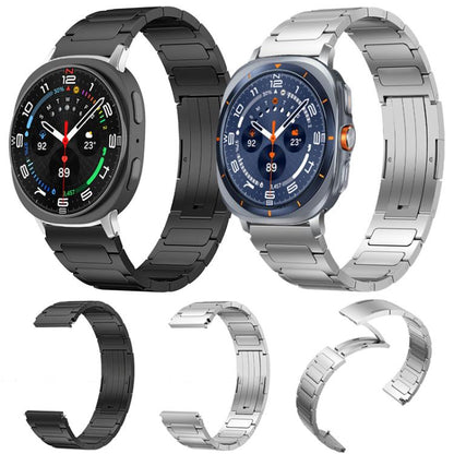 For Samsung Galaxy Watch8 / 8 Classic xDfind I-Shaped Buckle Stainless Steel Watch Band(Silver) by xDfind