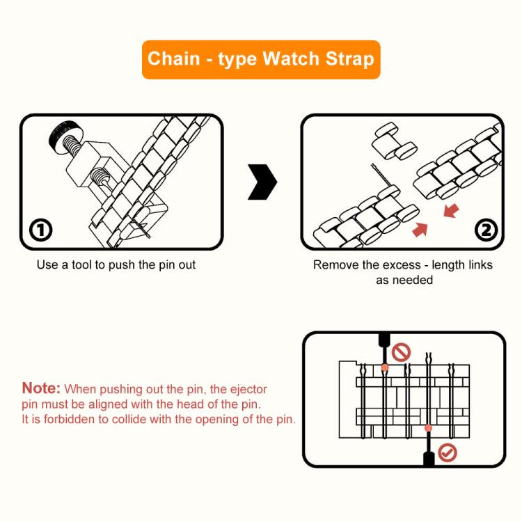 For Apple Watch 38 / 40 / 41 / S10 42mm xDfind Stepped Stainless Steel Watch Band(Black) by xDfind