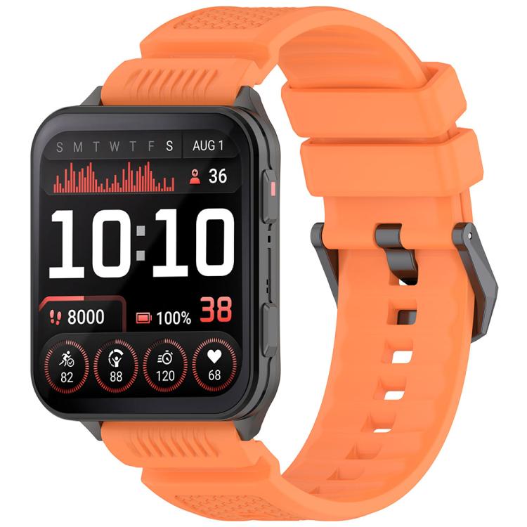 For Garmin Venu X1 xDfind Armor Silicone Watch Band(Orange) by xDfind