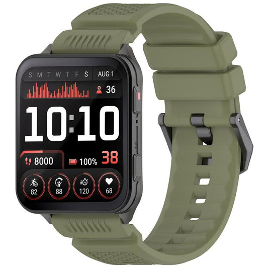 For Garmin Venu X1 xDfind Armor Silicone Watch Band(Jungle Green) by xDfind
