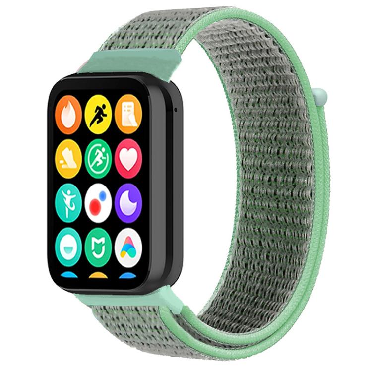 For Xiaomi Band 9 Pro/8 Pro/Redmi Watch 6/5/4 xDfind Nylon Hook and Loop Fastener Watch Band(Blue Sea) by xDfind