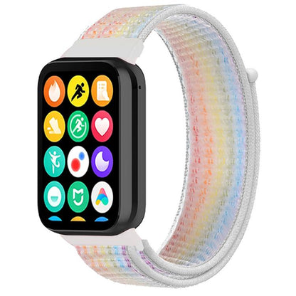 For Xiaomi Band 9 Pro/8 Pro/Redmi Watch 6/5/4 xDfind Nylon Hook and Loop Fastener Watch Band(Colorful) by xDfind