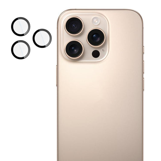 For iPhone 16 Pro / 16 Pro Max imak Glass Rear Camera Lens Film Phone Case Exclusive, Self-positioning Version by imak