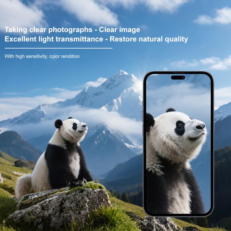 For iPhone 16 Pro / 16 Pro Max imak Glass Rear Camera Lens Film Phone Case Exclusive, Self-positioning Version by imak