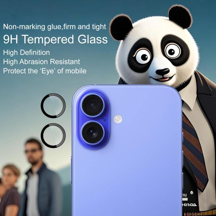 For iPhone 17 imak Glass Rear Camera Lens Film Phone Case Exclusive, Self-positioning Version by imak