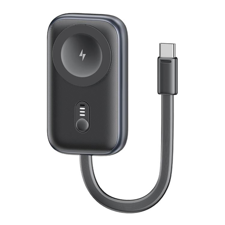 For Apple Watch Series USAMS CD245 1200mAh Portable Watch Wireless Charger with Cable(Metal Gray) by USAMS