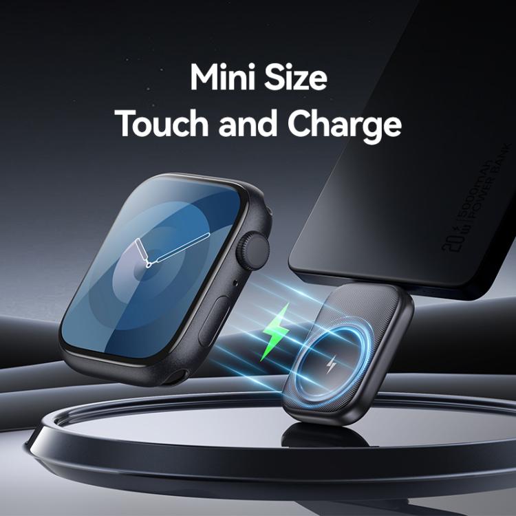 For Apple Watch Series USAMS CD247 USB-C / Type-C Plug Portable Watch Wireless Charger(Metal Gray) by USAMS