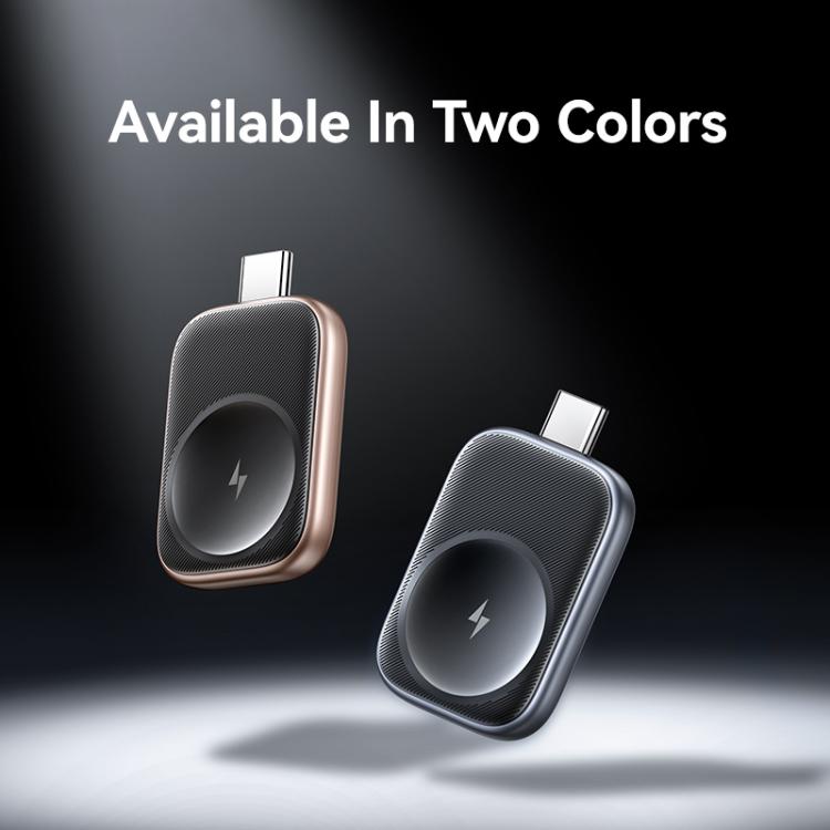 For Apple Watch Series USAMS CD247 USB-C / Type-C Plug Portable Watch Wireless Charger(Metal Gray) by USAMS