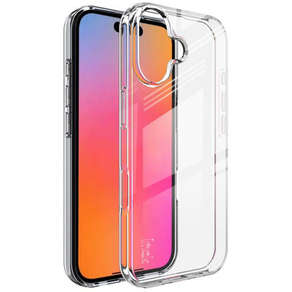 For iPhone 17 imak UX-10 Series Transparent Shockproof TPU Phone Case(Transparent) by imak