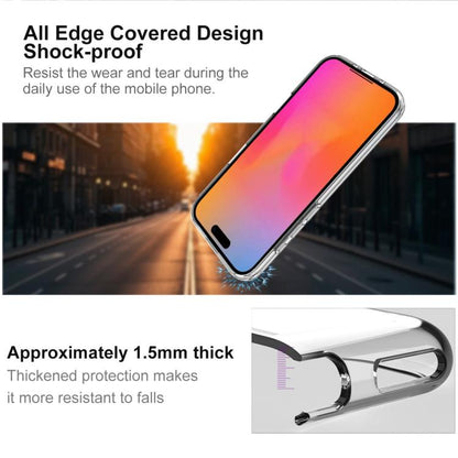 For iPhone Air imak UX-10 Series Transparent Shockproof TPU Phone Case(Transparent) by imak