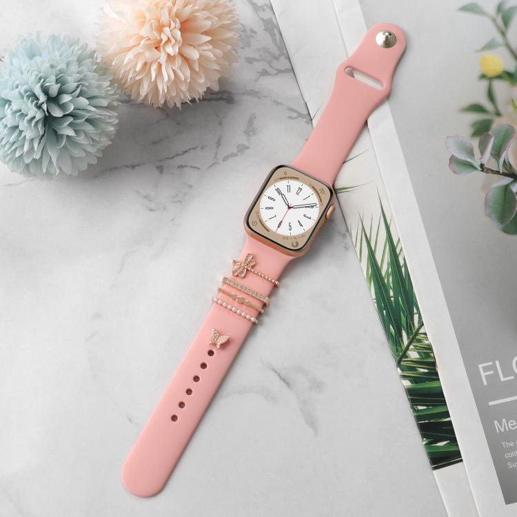 Smart Watch Band Decorative Ring Metal Accessories(Dragonfly Butterfly) by bashfashion