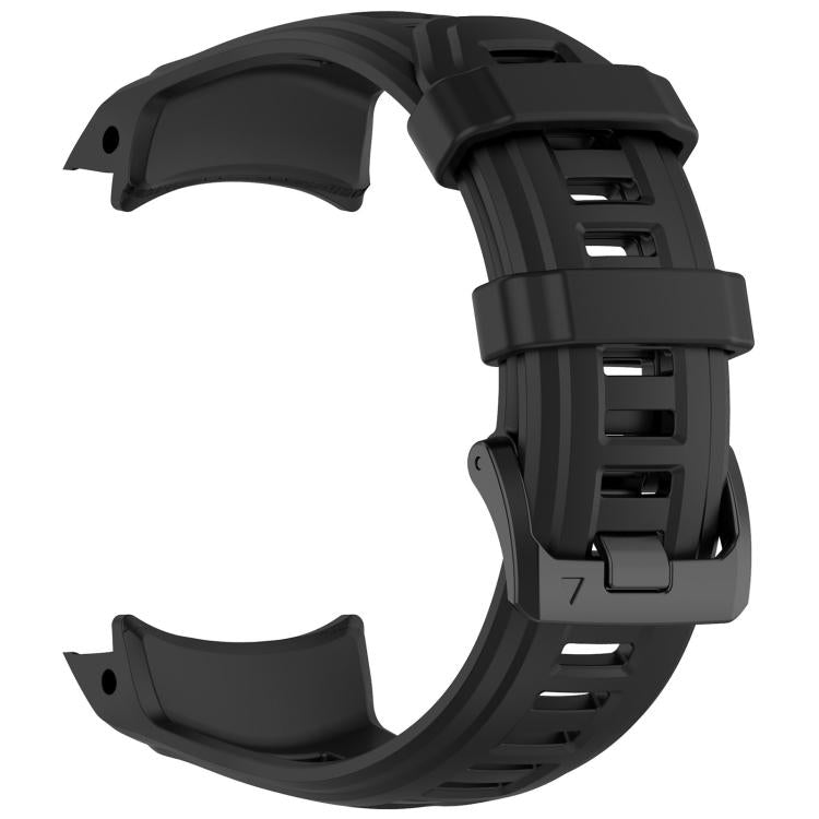 For Garmin Instinct 3 AMOLED 45mm / Solar 45mm xDfind Quick-release Silicone Watch Band(Black) by xDfind