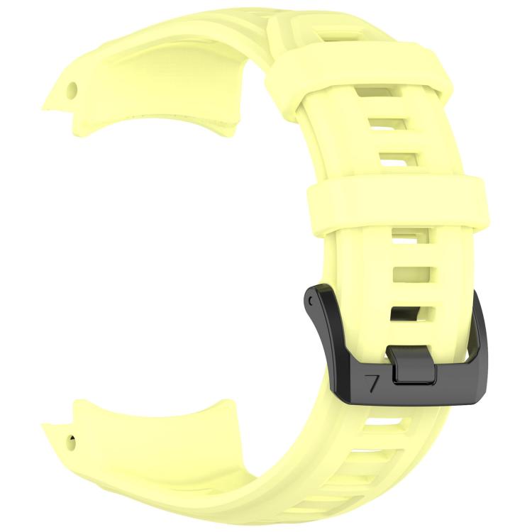 For Garmin Instinct 3 AMOLED 45mm / Solar 45mm xDfind Quick-release Silicone Watch Band(Yellow) by xDfind