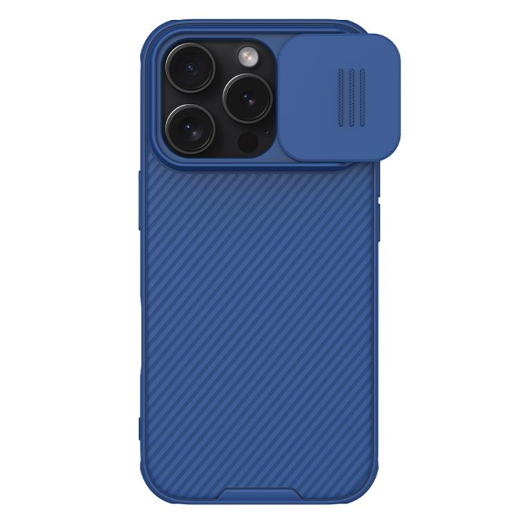 For iPhone 16 Pro NILLKIN CamShield Pro PC Phone Case(Blue) by NILLKIN