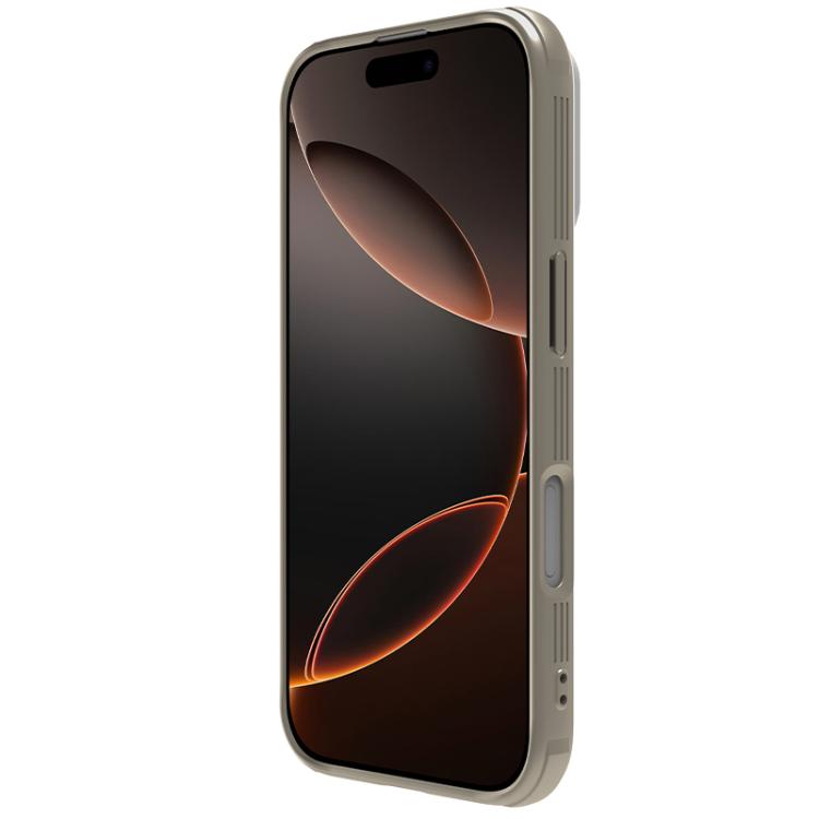 For iPhone 16 Pro NILLKIN CamShield Pro PC Phone Case(Gold) by NILLKIN