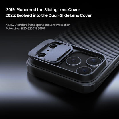 For iPhone 17 Pro Max NILLKIN CamShield Pro PC Phone Case(Black) by NILLKIN