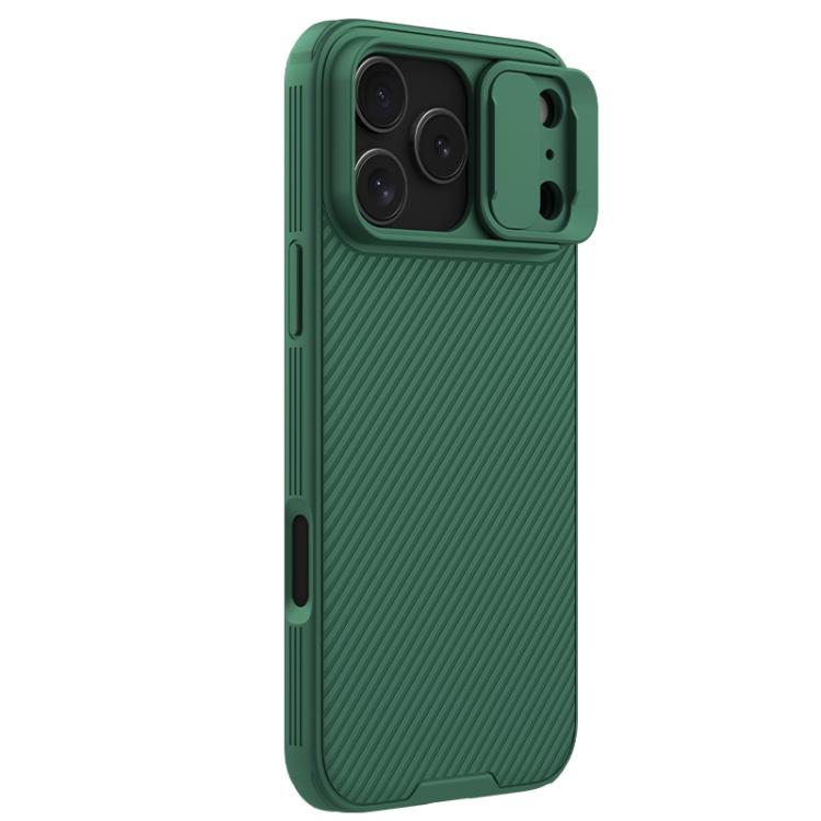 For iPhone 17 Pro Max NILLKIN CamShield Pro PC Phone Case(Green) by NILLKIN