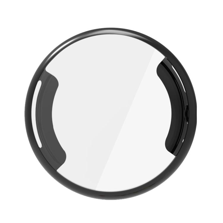 For Google Pixel Watch 3 45mm Integrated Full Coverage TPU Watch Protective Cover(Black) by bashfashion