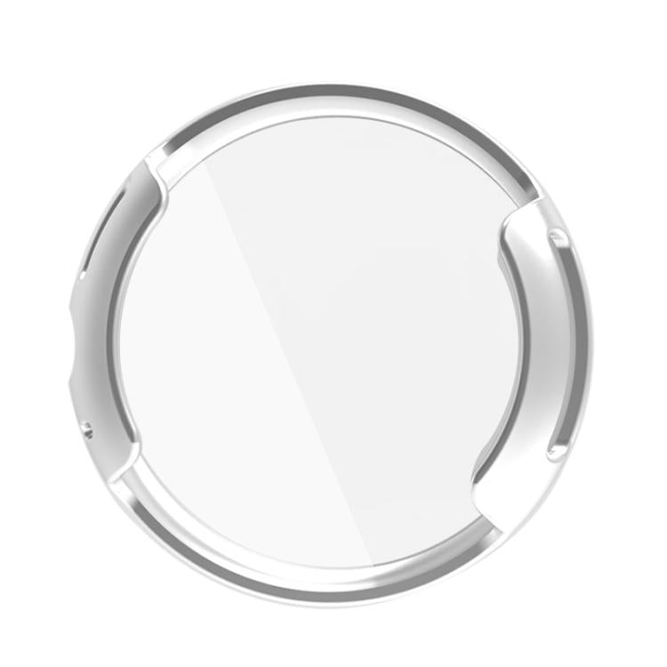 For Google Pixel Watch 3 45mm Integrated Full Coverage TPU Watch Protective Cover(Silver) by bashfashion