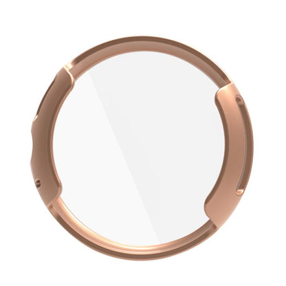 For Google Pixel Watch 3 45mm Integrated Full Coverage TPU Watch Protective Cover(Rose Gold) by bashfashion