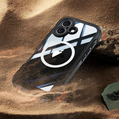 For iPhone 17 Pro Max RedPepper Tempered Glass MagSafe Phone Case(Black) by RedPepper