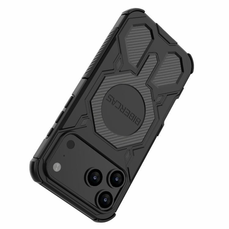 For iPhone 17 Pro Max BIBERCAS Real Color Series MagSafe Shockproof Phone Case(Green) by BIBERCAS