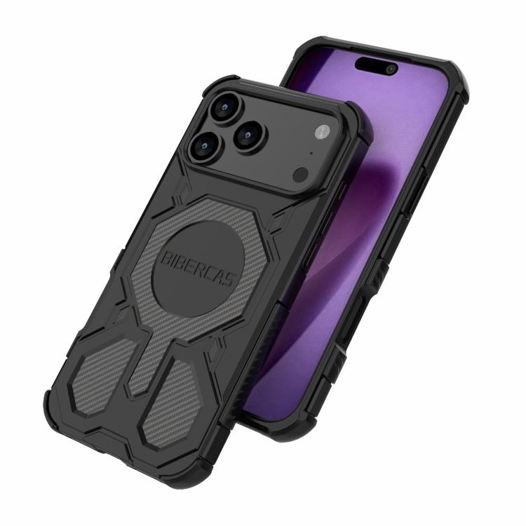 For iPhone 17 Pro Max BIBERCAS Real Color Series MagSafe Shockproof Phone Case(Green) by BIBERCAS