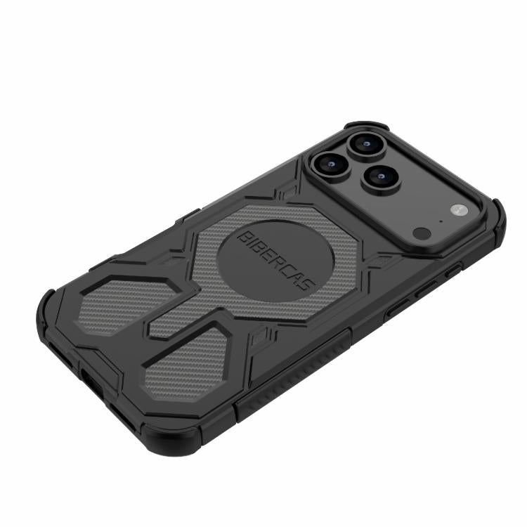 For iPhone 17 Pro Max BIBERCAS Real Color Series MagSafe Shockproof Phone Case(Gray) by BIBERCAS