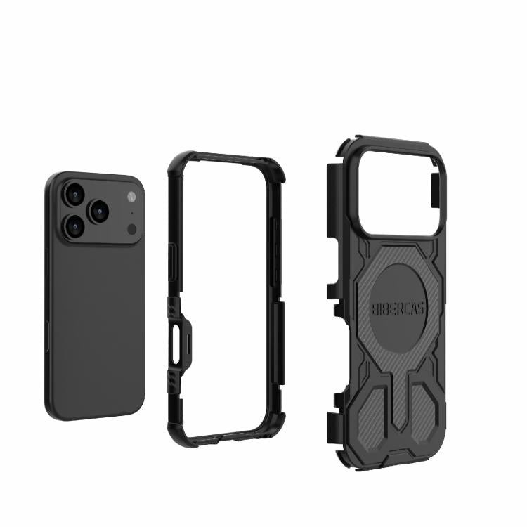 For iPhone 17 Pro BIBERCAS Real Color Series MagSafe Shockproof Phone Case(Green) by BIBERCAS